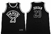 Paris Saint Germain 23 Michael Jordan Black Jordan Fashion Jersey,baseball caps,new era cap wholesale,wholesale hats